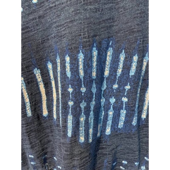 Lucky Lotus Romper 100% Cotton Indigo Blue - Picture 8 of 8